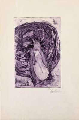 Edmond Guillain (1931) // Le Chou (Gravure) -  Artistes Divers