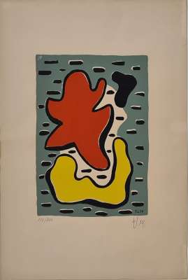 Sans Titre (Serigrafía) - Fernand LEGER