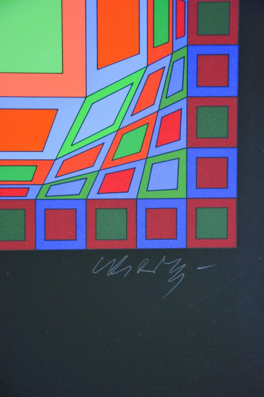 Microcosmos (Sérigraphie) - Victor  VASARELY