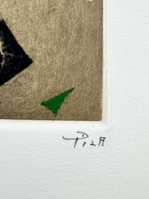 B&acirc;ton rouge (Gravure) - Arthur Luiz  PIZA