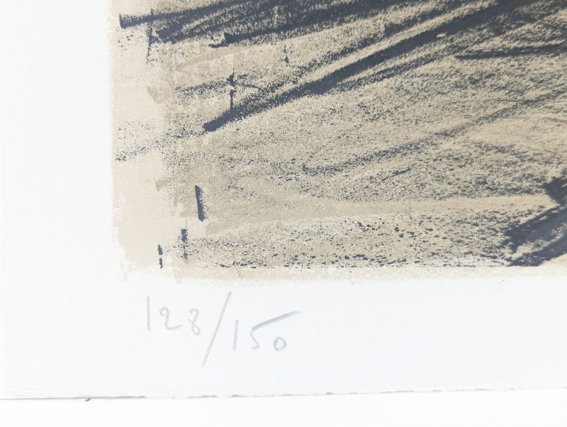 Funiculaire (Lithographie) - Bernard BUFFET