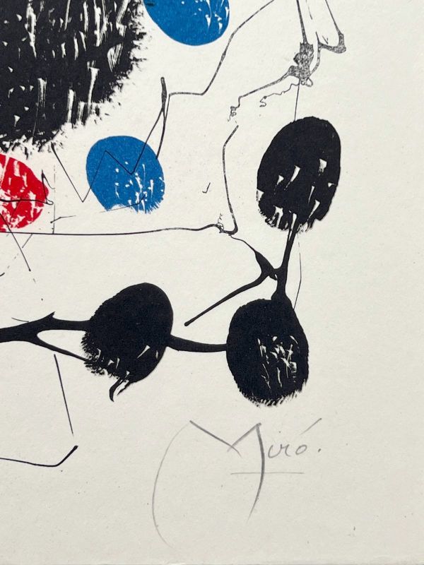 Dibujos y Litografias From Papeles de Son Armadans in the Collection of Juan de Juanes (Farblithographie) - Joan  MIRO