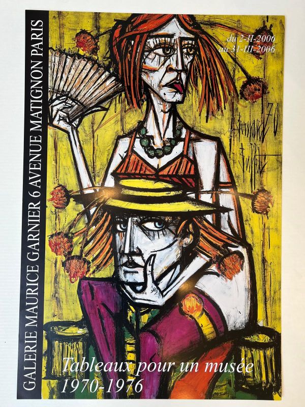 Tableaux pour un mus&eacute;e 1970 - 1976 (Poster) - Bernard BUFFET