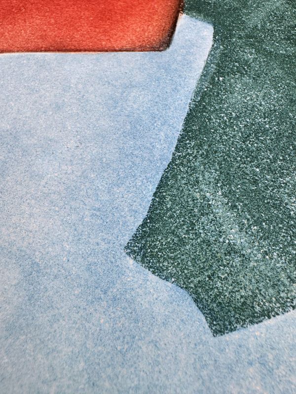 Komposition in Blau, Grün und Rot (Aquatinta) — Serge POLIAKOFF — Detailansicht