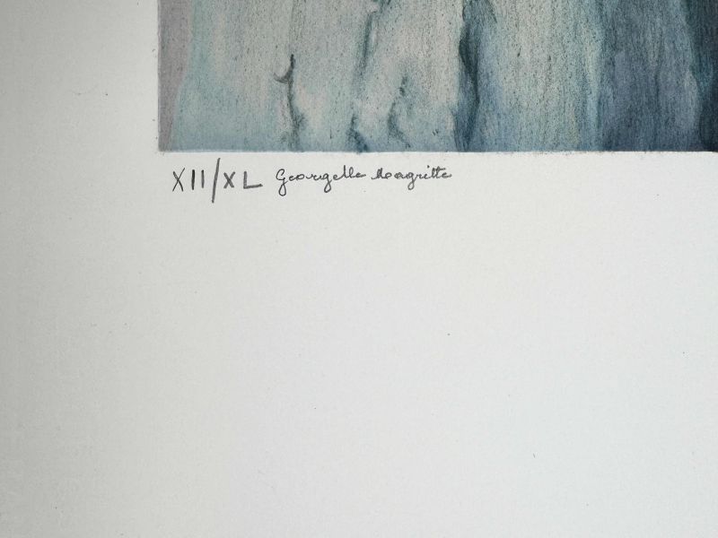 La Magie noire (Lithograph) — René MAGRITTE — Edition numbering detail