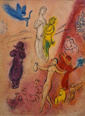 La fable de Syringe (Offset) - Marc CHAGALL