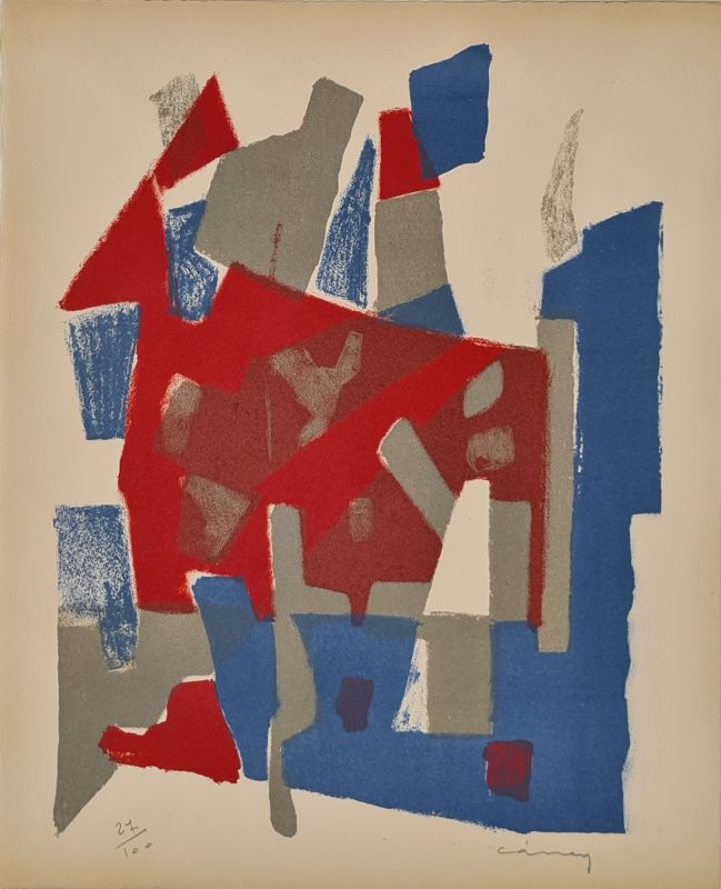 Georges Carrey (1902-1953) // Sans Titre (Farblithographie) -  Artistes Divers