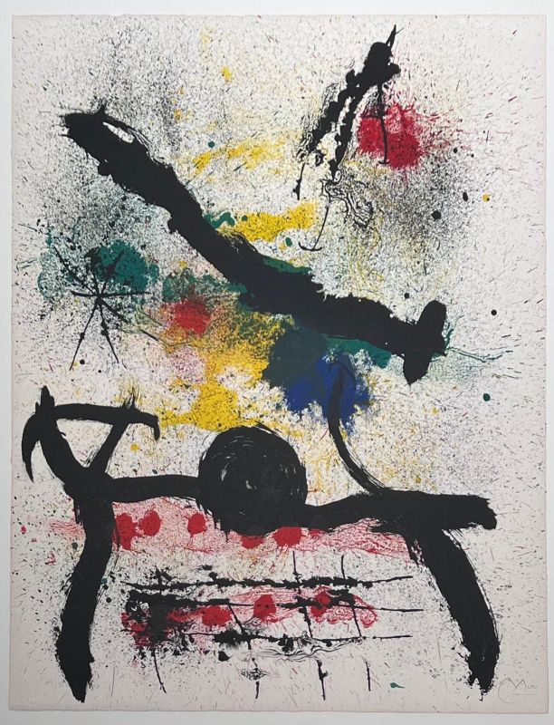 Sans titre (Lithographie) - Joan  MIRO