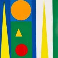 Mittag (Siebdruck) — Auguste HERBIN — Detailansicht