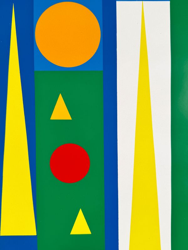 Mittag (Siebdruck) — Auguste HERBIN — Detailansicht