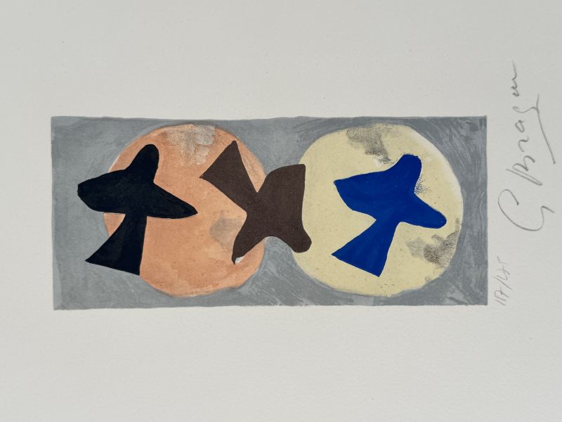 Soleil et Lune II (Lithographie) - Georges BRAQUE