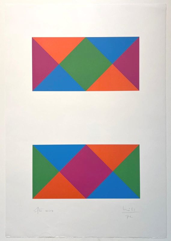 Sans titre (Silkscreen) - Max BILL