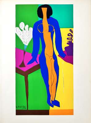Zulma (Farblithographie) - Henri  MATISSE