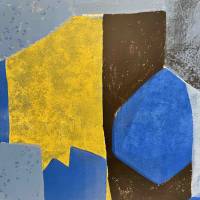 Blue, black and yellow composition (Lithograph) — Serge POLIAKOFF — Detail view