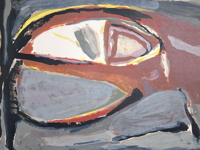 Kopf (Farblithographie) - Bram   VAN VELDE