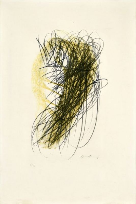Lithograph No Title By Hartung Hans - 