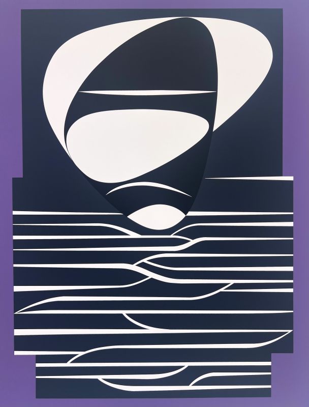 Les ann&eacute;es Cinquante (Sérigraphie) - Victor  VASARELY