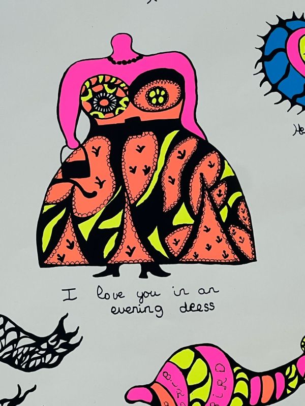Sweet Sexy Clarice (Sérigraphie) - Niki DE SAINT PHALLE
