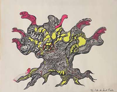 L'arbre (Sérigraphie) - Niki DE SAINT PHALLE