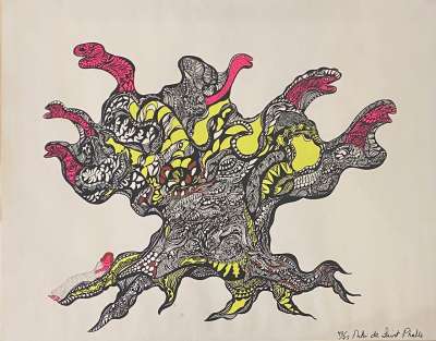 Visum Do ifølge Prints and lithographs by DE SAINT PHALLE Niki available at the gallery Le  Coin des Arts in Paris