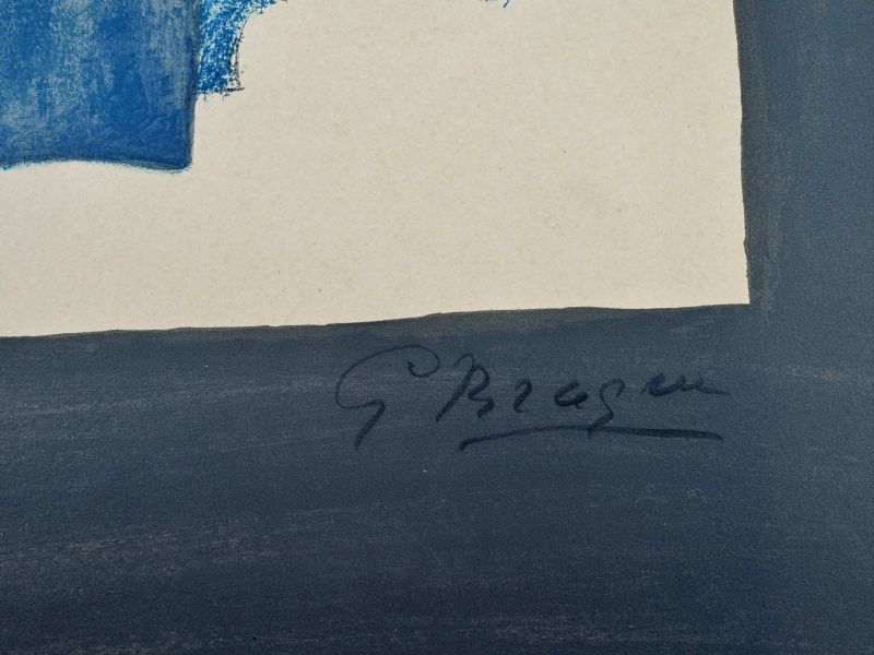 Der Aufbruch (Farblithographie) - Georges BRAQUE