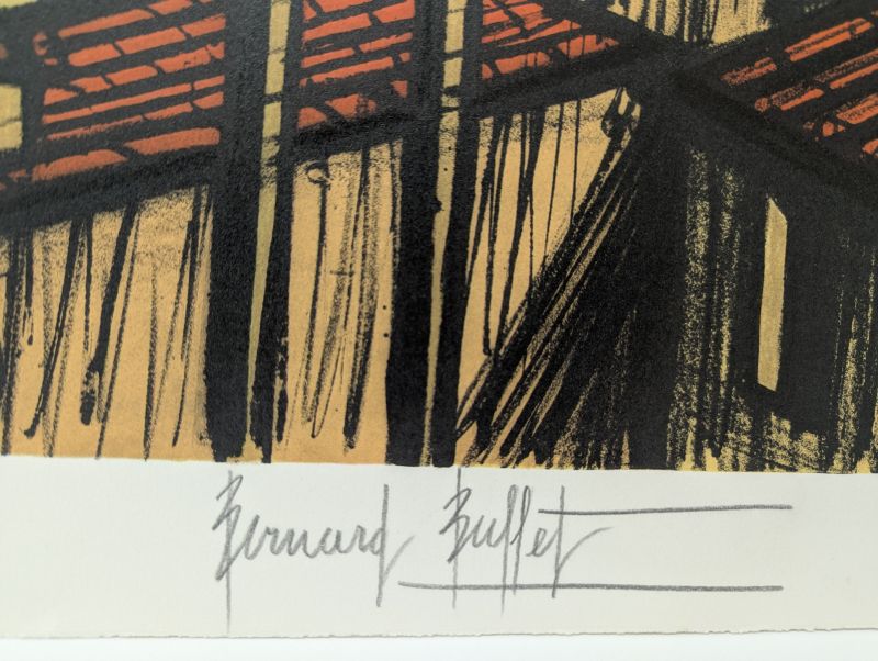 La baie de Saint-Tropez (Lithograph) - Bernard BUFFET