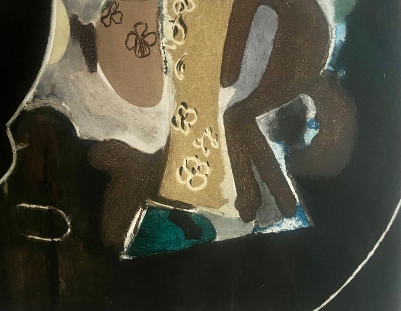Krug und Vogel (Radierung) - Georges BRAQUE