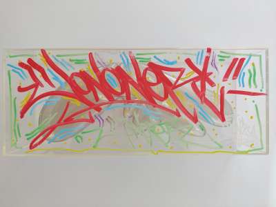 Throw Up (Mixed media (contemporary) ) -  JonOne