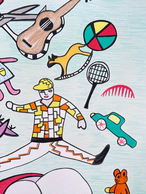 Les Jouets (Lithographie) - Niki DE SAINT PHALLE