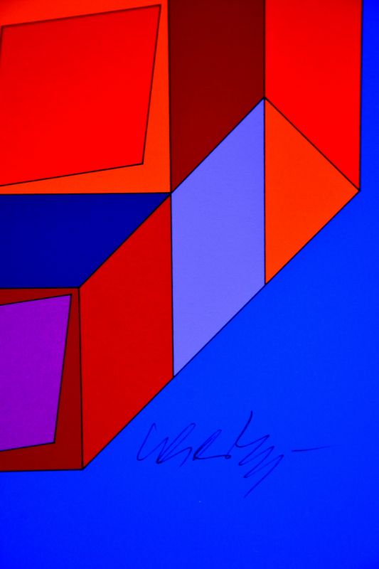 Microcosmos (Silkscreen) - Victor  VASARELY