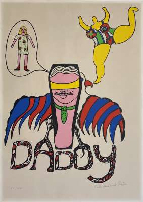 Daddy (Sérigraphie) - Niki DE SAINT PHALLE