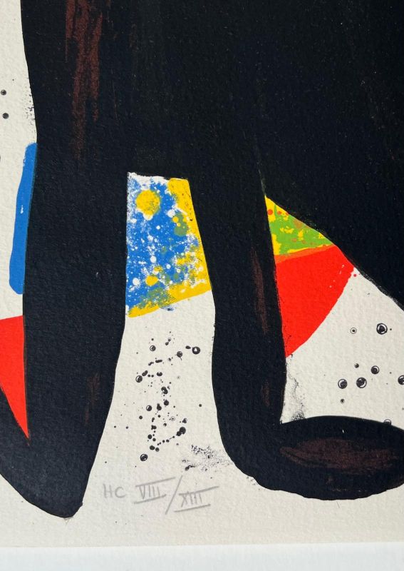 Barnabé (Lithographie) - Joan  MIRO