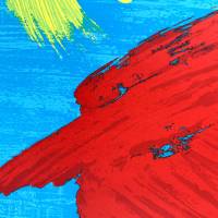 Abstract composition II (Lithograph) — Gérard SCHNEIDER — Detail view