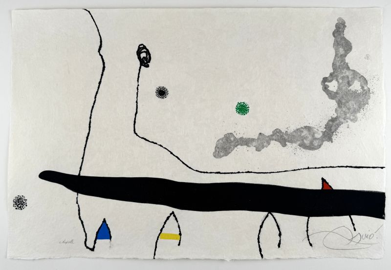 Le marteau sans maître (planche XXIII) (Radierung und Aquatinta) — Joan MIRO — Ansicht mit Rändern