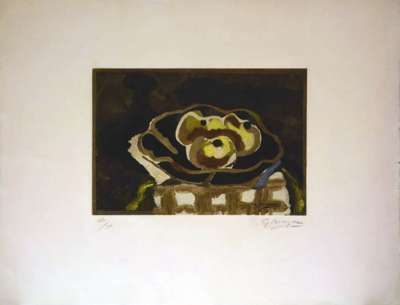 Nature morte (Etching) - Georges BRAQUE