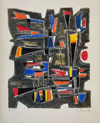 La Patriette de Gonzalve (Lithograph) - Gustave  SINGIER