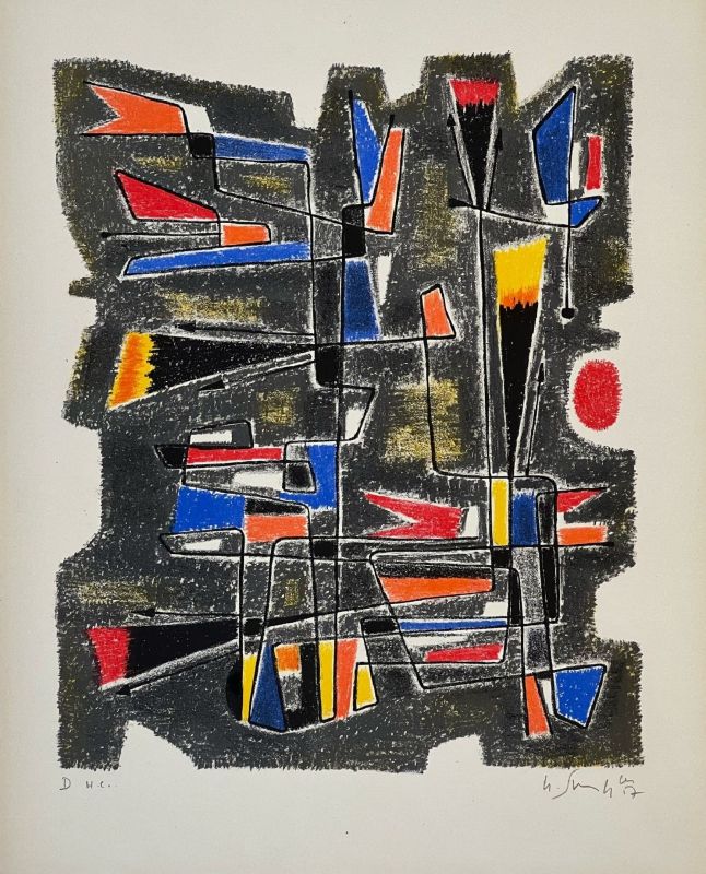 La Patriette de Gonzalve (Lithograph) - Gustave  SINGIER