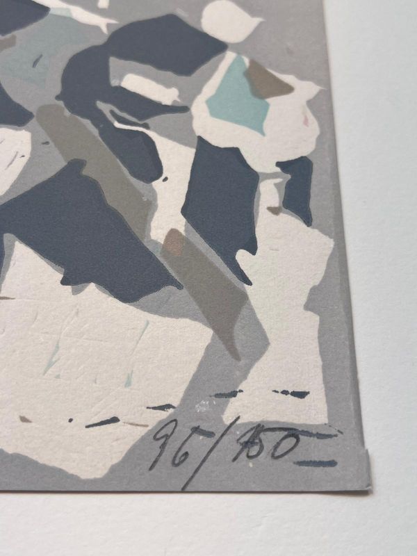 Ernest Coghuf (1905-1976) // Sans titre (Linografía) — Artistes Divers