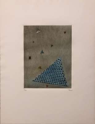 Arrangement des triangles (Gravure) - Arthur Luiz  PIZA