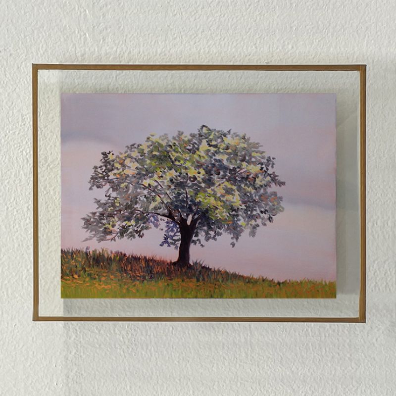 Tree II (Oil on copper ) - Sara FRATINI