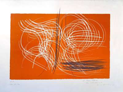 L1971-4 (Zincographie) - Hans HARTUNG