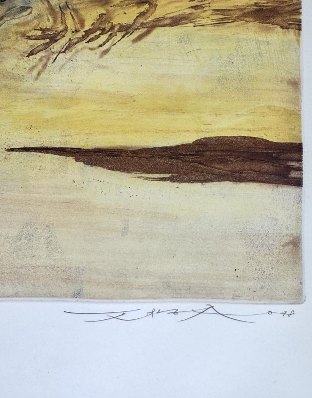 Ohne Titel (Radierung und Aquatinta) - Wou-ki  ZAO