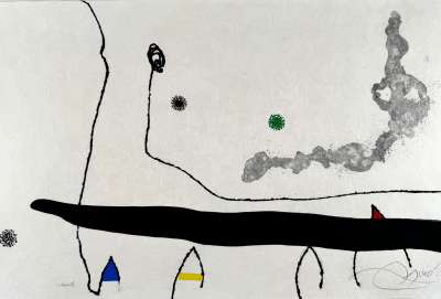 Le marteau sans ma&icirc;tre (planche XXIII) (Aguafuerte y aguatinta) - Joan  MIRO