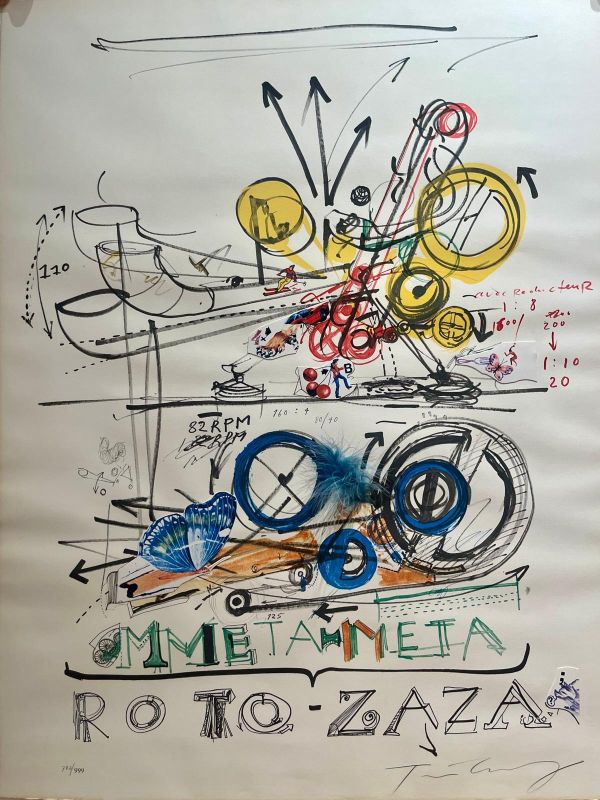Meta-Meta, Roto-Zaza (Mixed media (modern)) - Jean TINGUELY