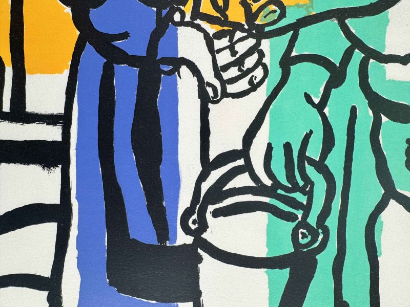 La Vach&egrave;re (Lithographie) - Fernand LEGER