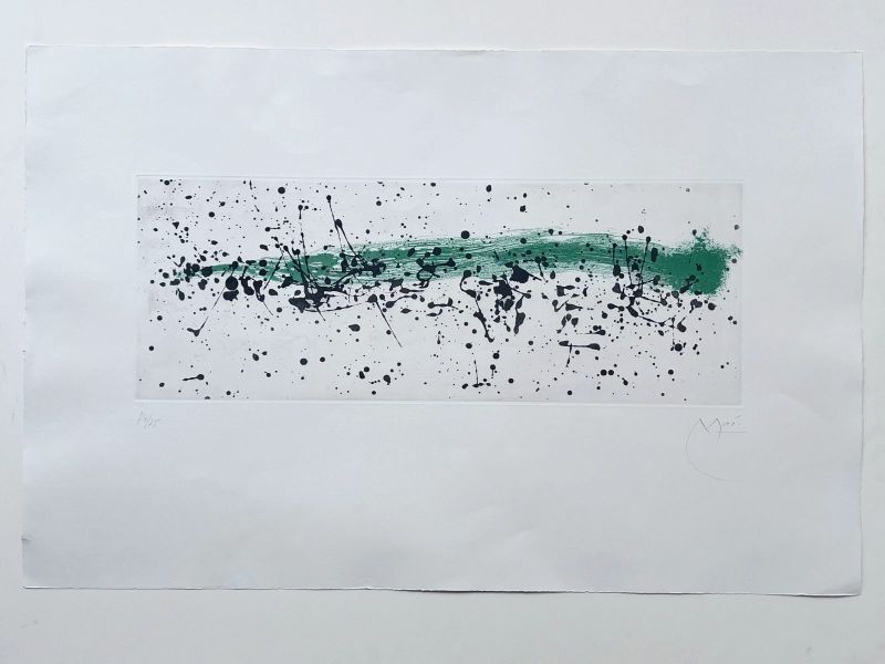 Ouvrage du vent I (Aquatint) - Joan  MIRO