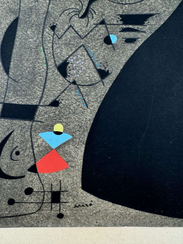 Mujer en la noche (Constelaciones) (Plantilla) - Joan  MIRO