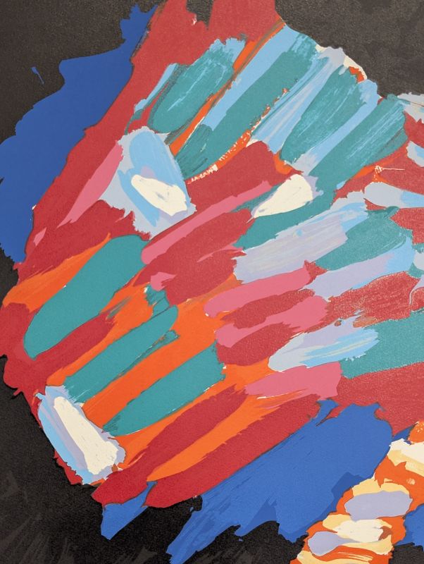 Cat in the Night (Lithograph) - Karel APPEL