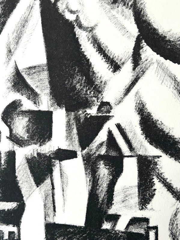 Robert Delaunay (1885-1941) // Fenêtre sur la ville (Farblithographie) -  Artistes Divers