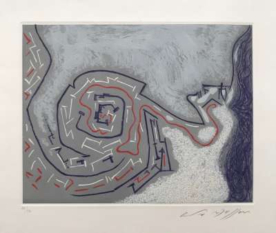 Femme enceinte (Gravure) - André  MASSON